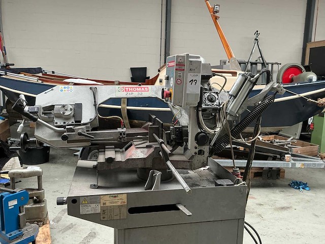 2018 thomas zip 32 metalen horizontale bandzaagmachine - afbeelding 4 van  10