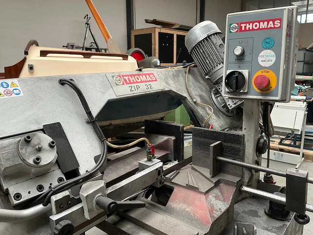 2018 thomas zip 32 metalen horizontale bandzaagmachine - afbeelding 5 van  10