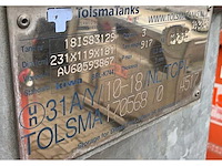 2018 tolsma ibc container brandstof opslagtank - afbeelding 3 van  11