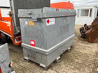 2018 tolsma ibc container brandstof opslagtank - afbeelding 1 van  11