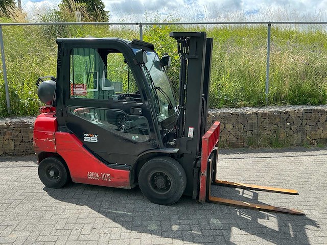 2018 toyota 02-8fgf25 vorkheftruck - afbeelding 11 van  23