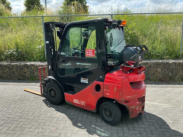 2018 toyota 02-8fgf25 vorkheftruck - afbeelding 18 van  23