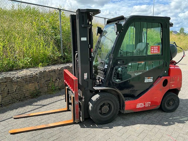 2018 toyota 02-8fgf25 vorkheftruck - afbeelding 19 van  23