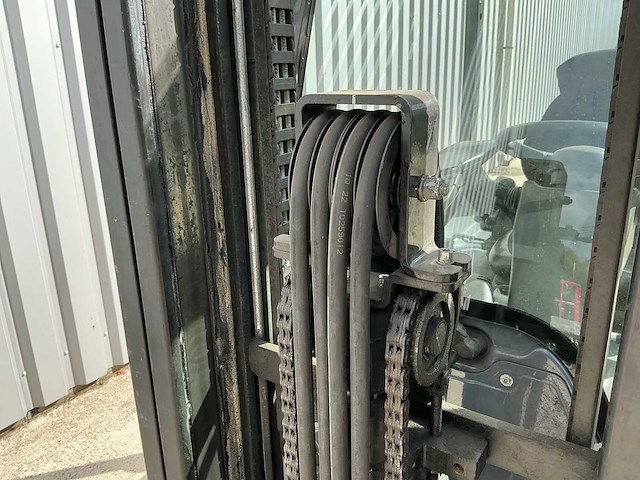 2018 toyota 8fbe16t traigo 16 elektrische vorkheftruck met acculader - afbeelding 3 van  21