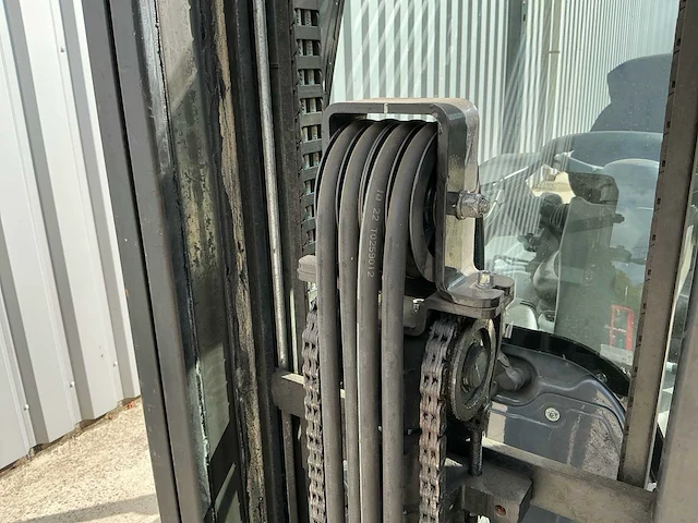 2018 toyota 8fbe16t traigo 16 elektrische vorkheftruck met acculader - afbeelding 3 van  21