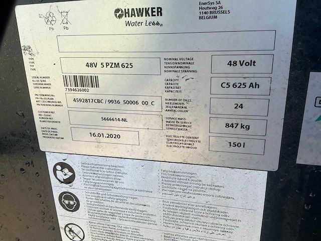 2018 toyota 8fbek16t vorkheftruck - afbeelding 5 van  15