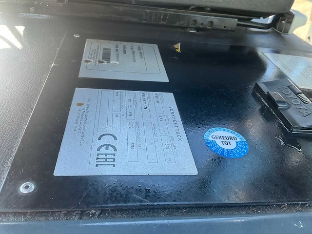 2018 toyota 8fbek16t vorkheftruck - afbeelding 6 van  15