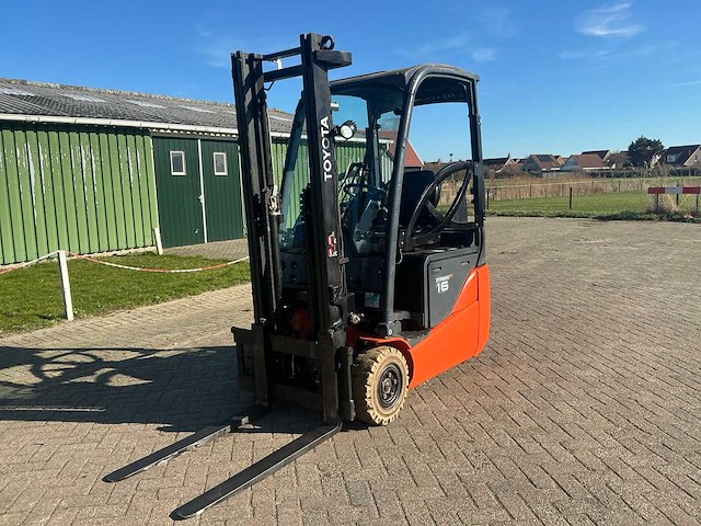 2018 toyota 8fbek16t vorkheftruck - afbeelding 8 van  15