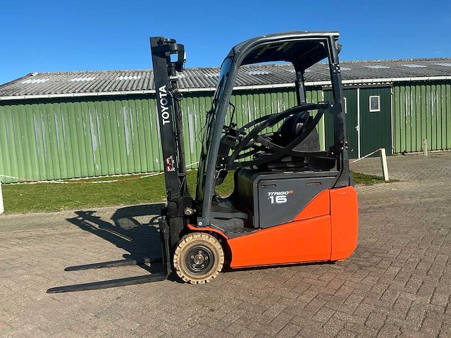 2018 toyota 8fbek16t vorkheftruck - afbeelding 12 van  15