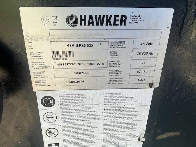 2018 toyota 8fbek16t vorkheftruck - afbeelding 2 van  8