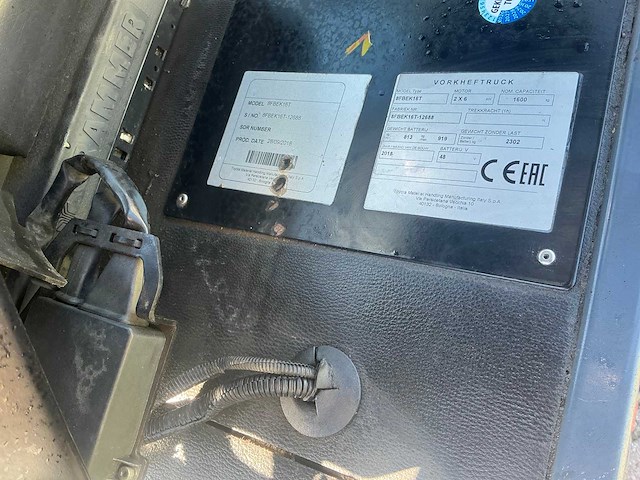 2018 toyota 8fbek16t vorkheftruck - afbeelding 4 van  8