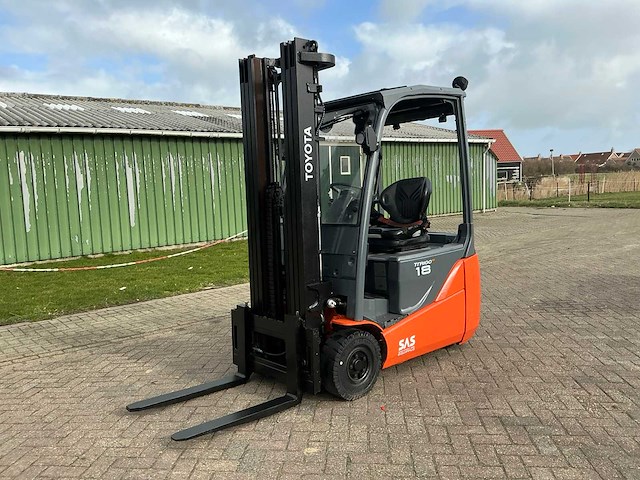 2018 toyota 8fbek18t vorkheftruck - afbeelding 7 van  13