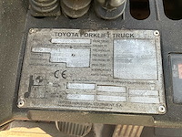 2018 toyota 8fd20 vorkheftruck - afbeelding 9 van  20