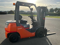2018 toyota 8fd20 vorkheftruck - afbeelding 18 van  20