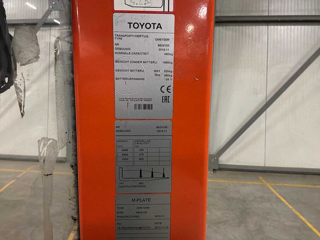 2018 toyota bt optio ome100m man-up truck - afbeelding 8 van  17