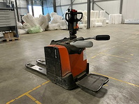 2018 toyota lpe200 elektrische palletwagen met platform - afbeelding 11 van  14