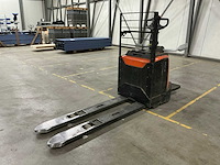 2018 toyota lpe200 elektrische palletwagen met platform - afbeelding 1 van  14