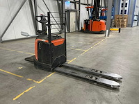 2018 toyota lpe200 elektrische palletwagen met platform - afbeelding 8 van  14