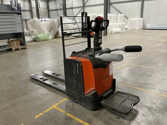 2018 toyota lpe200 elektrische palletwagen met platform - afbeelding 11 van  14