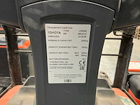 2018 toyota lpe200 meerijpallettruck - afbeelding 7 van  7