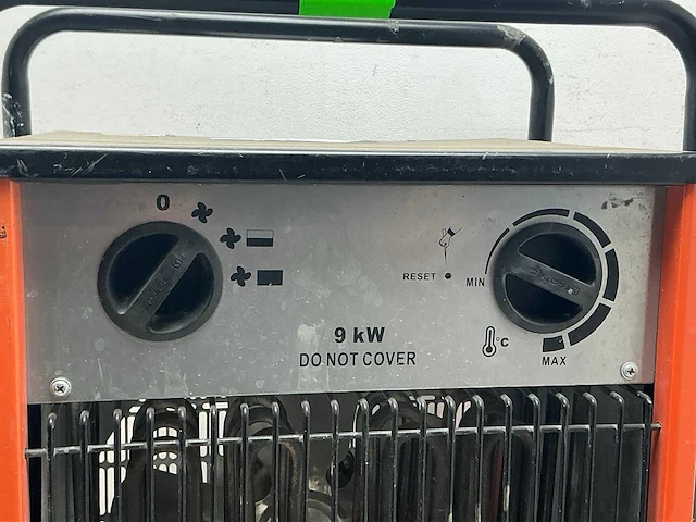2018 trotec tds 50 elektroheater 9kw 400v - afbeelding 2 van  8