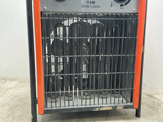 2018 trotec tds 50 elektroheater 9kw 400v - afbeelding 3 van  8