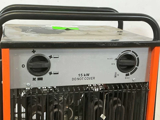 2018 trotec tds 75 elektroheater 15kw 400v - afbeelding 2 van  7