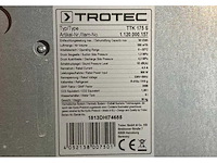 2018 trotec ttk 175 s condensatiedroger / bouwdroger - afbeelding 5 van  7