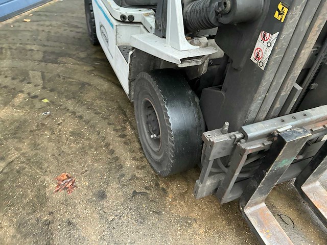 2018 unicarrier u1d2a25lq vorkheftruck - afbeelding 4 van  19
