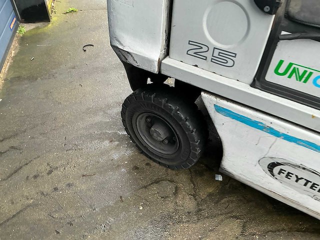 2018 unicarrier u1d2a25lq vorkheftruck - afbeelding 5 van  19