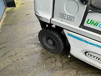 2018 unicarrier u1d2a25lq vorkheftruck - afbeelding 5 van  19