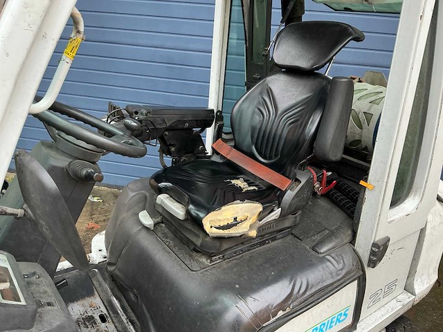 2018 unicarrier u1d2a25lq vorkheftruck - afbeelding 10 van  19