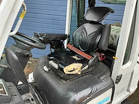 2018 unicarrier u1d2a25lq vorkheftruck - afbeelding 10 van  19