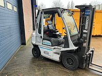2018 unicarrier u1d2a25lq vorkheftruck - afbeelding 14 van  19