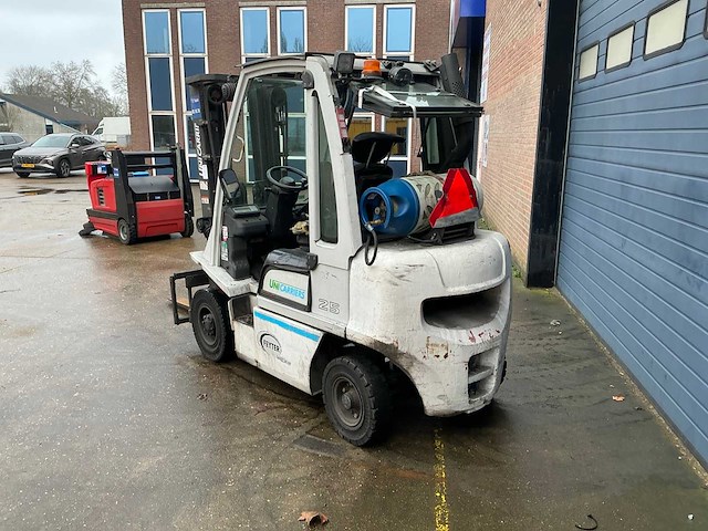 2018 unicarrier u1d2a25lq vorkheftruck - afbeelding 15 van  19