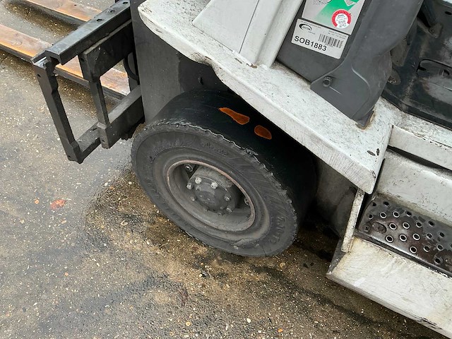 2018 unicarrier u1d2a25lq vorkheftruck - afbeelding 17 van  19