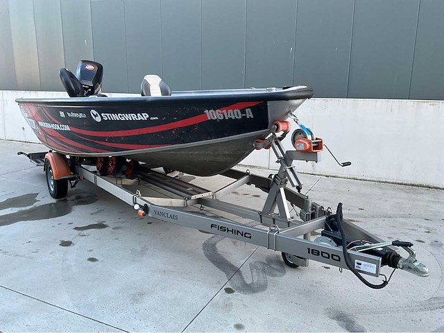 2018 v- boat tiller 530 fishing boat - afbeelding 19 van  22