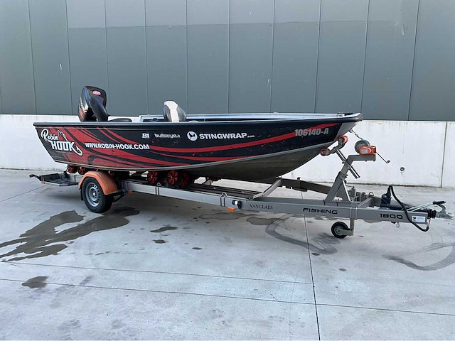 2018 v- boat tiller 530 fishing boat - afbeelding 14 van  22