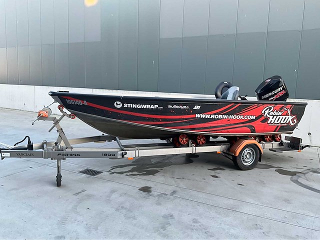 2018 v- boat tiller 530 fishing boat - afbeelding 1 van  22