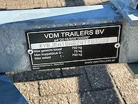 2018 vdm steiger aanhangwagen - afbeelding 2 van  9