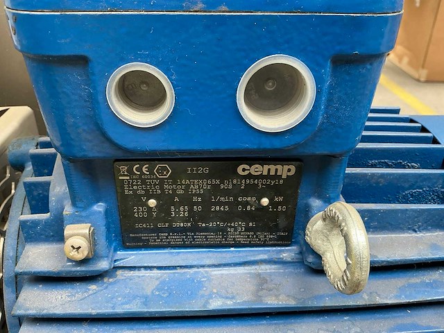 2018 ventinet vn-tvp 452 atx t b3-lg 270 rvs industriële ventilator - afbeelding 4 van  6
