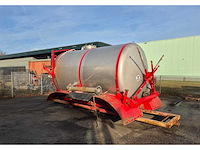 2018 vervaet hydrotrike xl rvs mesttank - afbeelding 1 van  3