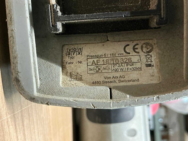 2018 viega pressgun 5 accuperstang - afbeelding 4 van  8