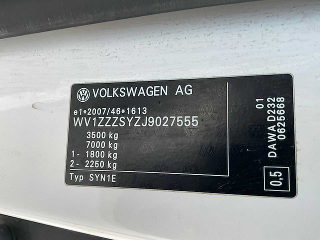 2018 volkswagen crafter bedrijfswagen (motor defect) - afbeelding 42 van  48