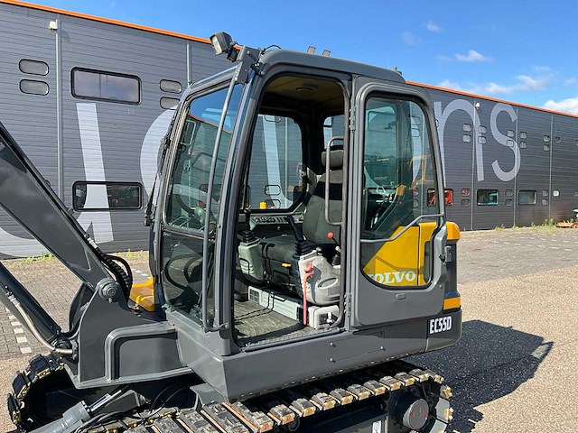 2018 volvo ec55d midigraafmachine - afbeelding 13 van  32