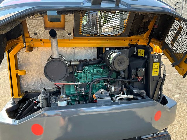 2018 volvo ec55d midigraafmachine - afbeelding 20 van  32