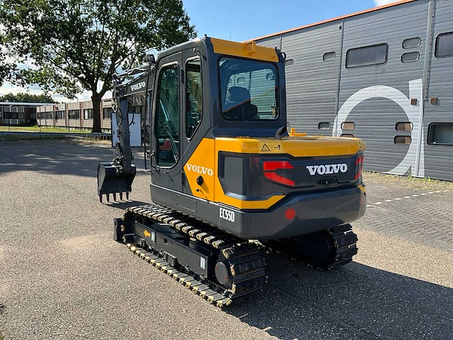 2018 volvo ec55d midigraafmachine - afbeelding 23 van  32