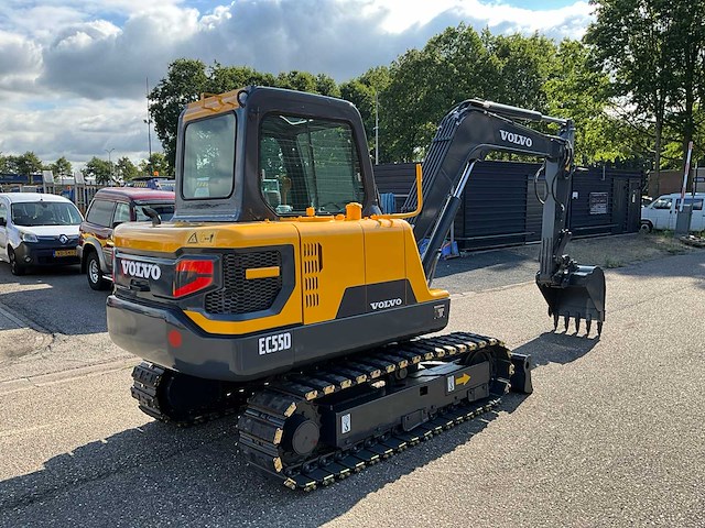 2018 volvo ec55d midigraafmachine - afbeelding 28 van  32