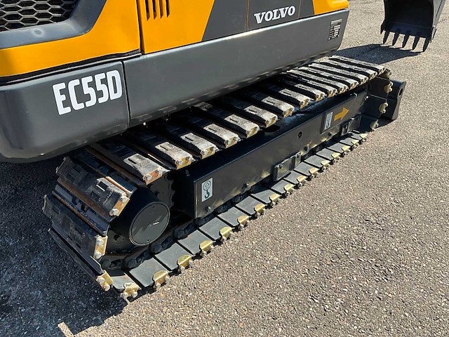 2018 volvo ec55d midigraafmachine - afbeelding 3 van  30