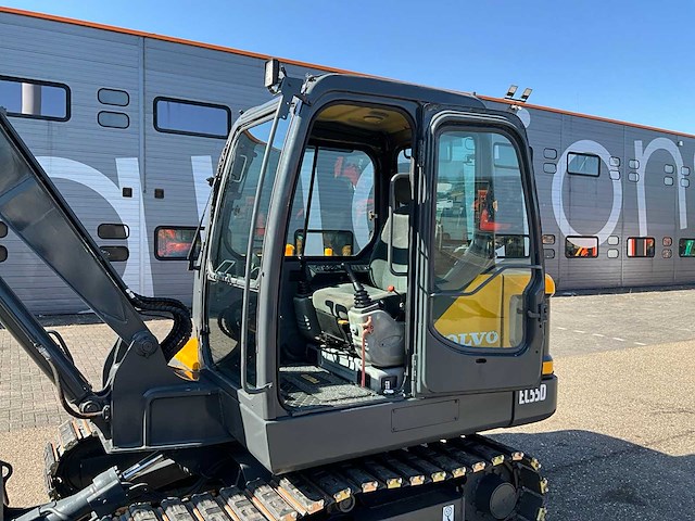 2018 volvo ec55d midigraafmachine - afbeelding 13 van  30